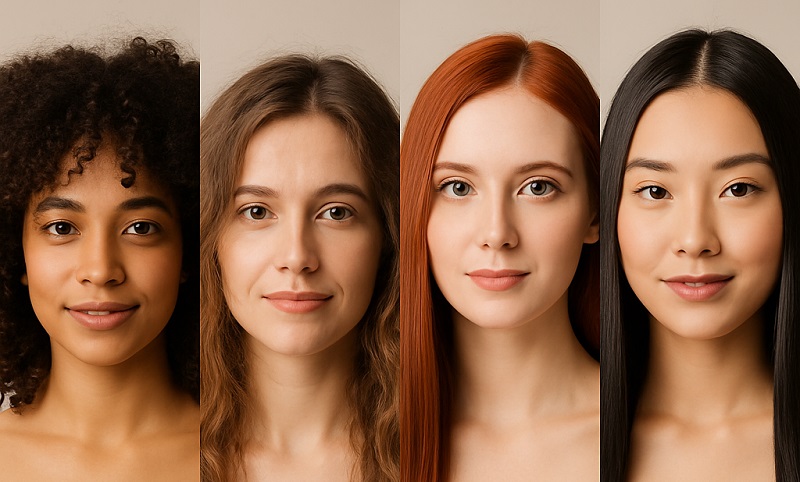 انواع مو برای کراتین